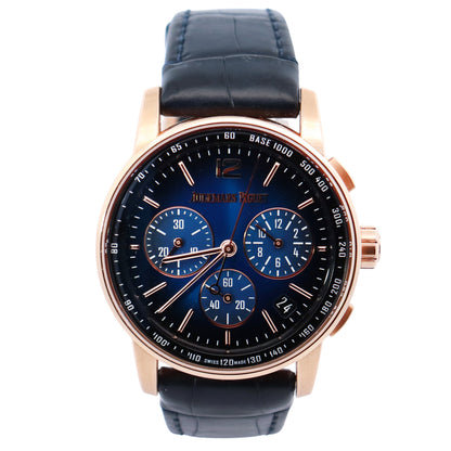 Audemars Piguet Code 11.59 41mm Blue Dial Watch Ref# 26393OR.OO.A028CR.01 - Happy Jewelers Fine Jewelry Lifetime Warranty