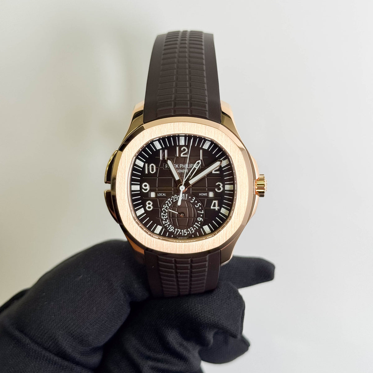 Patek Philippe Aquanaut 40.8mm Brown Dial Watch Ref# 5164R-001