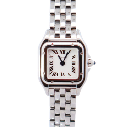 Cartier Panthere 25mm White Dial Watch Ref# WSPN0019 - Happy Jewelers Fine Jewelry Lifetime Warranty
