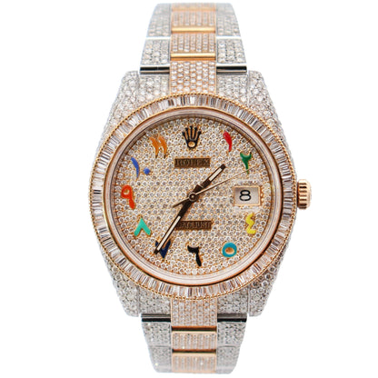 Rolex Datejust 41mm Pave Dial Watch Ref# 126303 - Happy Jewelers Fine Jewelry Lifetime Warranty