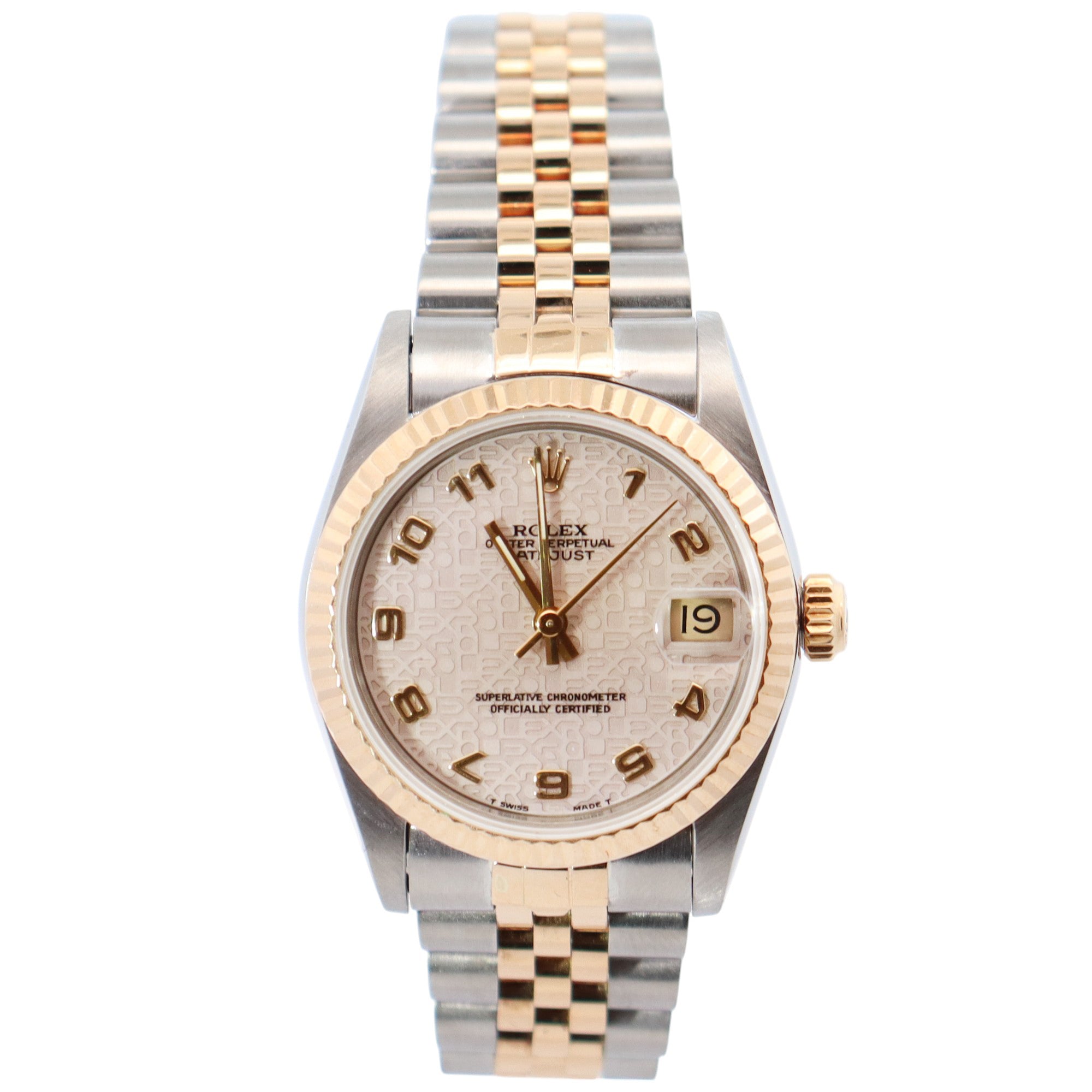 Rolex Datejust 31mm Silver Dial Watch Ref# 68273 - Happy Jewelers Fine Jewelry Lifetime Warranty