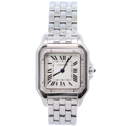 Cartier Tank 26.7mm White Dial Watch Ref# W4PN0018 - Happy Jewelers Fine Jewelry Lifetime Warranty