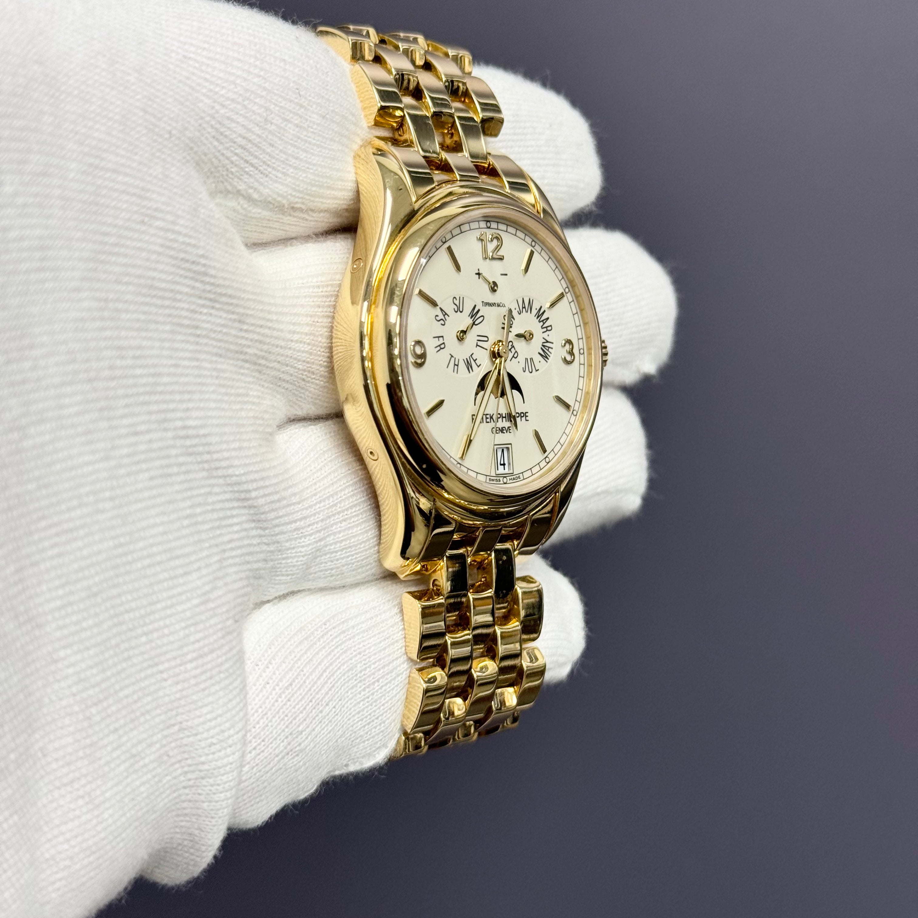 Patek Philippe Complications 39m Cream Dial Watch Ref# 5146/1J-001 - Happy Jewelers Fine Jewelry Lifetime Warranty