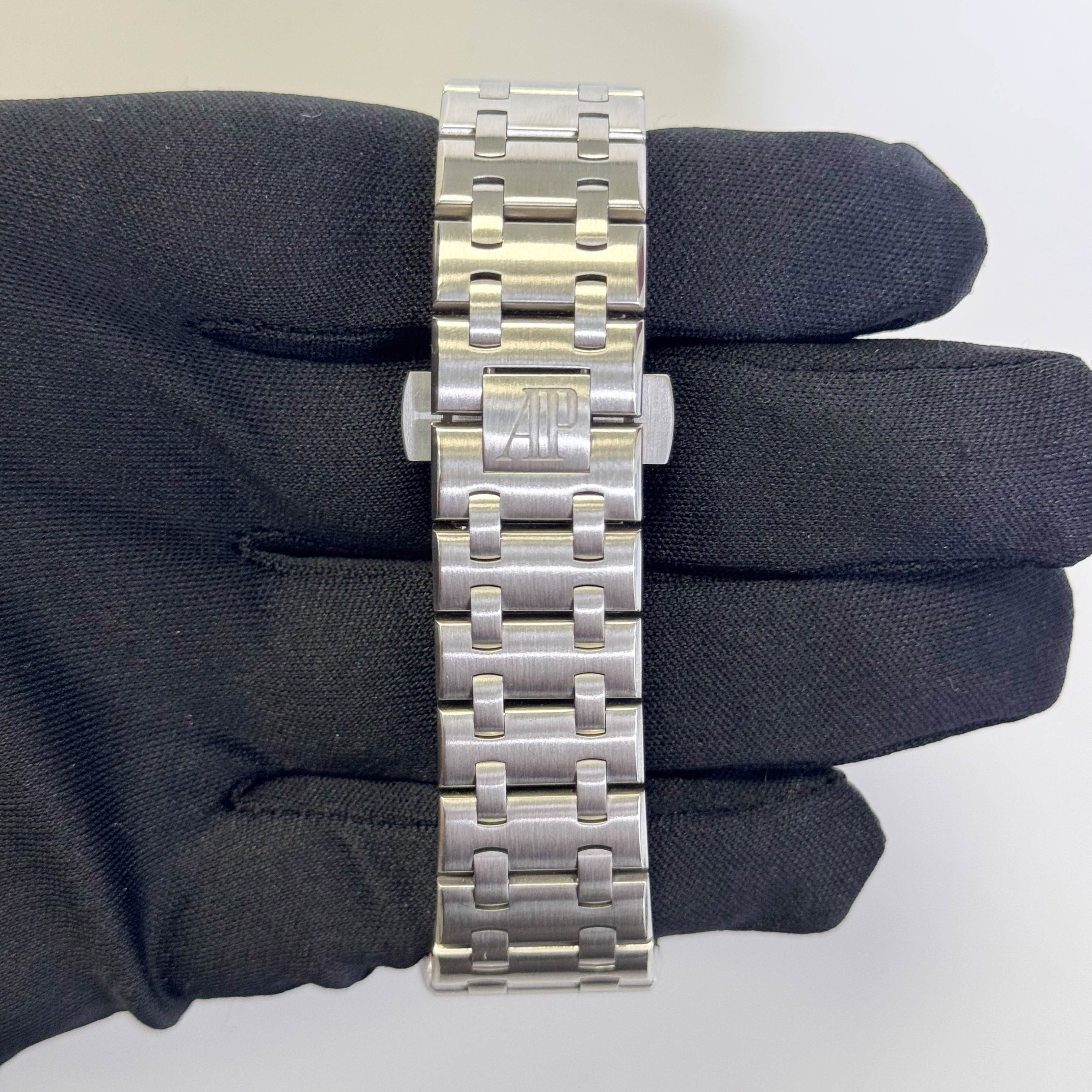 Audemars Piguet Royal Oak 42mm Blue Dial Watch Ref# 26238ST.OO.2000ST.01 - Happy Jewelers Fine Jewelry Lifetime Warranty