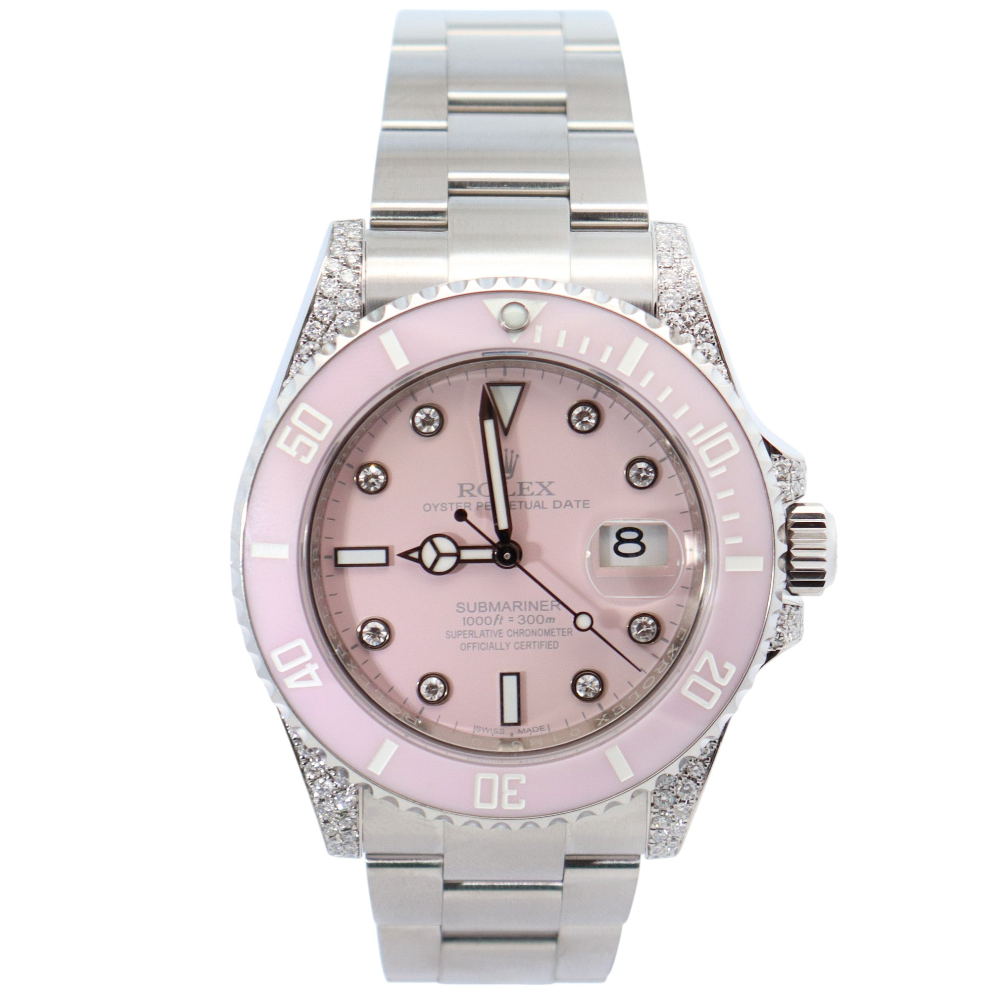 Rolex Submariner 41mm Pink Dial Watch Ref# 126610LN - Happy Jewelers Fine Jewelry Lifetime Warranty