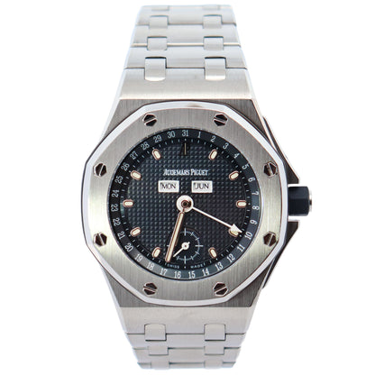 Audemars Piguet Royal Oak 38mm Blue Dial Watch Ref# 25807ST/O/1010ST/01 - Happy Jewelers Fine Jewelry Lifetime Warranty