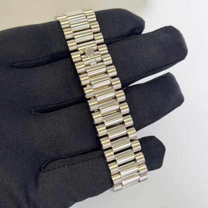Rolex Day-Date 40mm Black Dial Watch Ref# 228349RBR - Happy Jewelers Fine Jewelry Lifetime Warranty