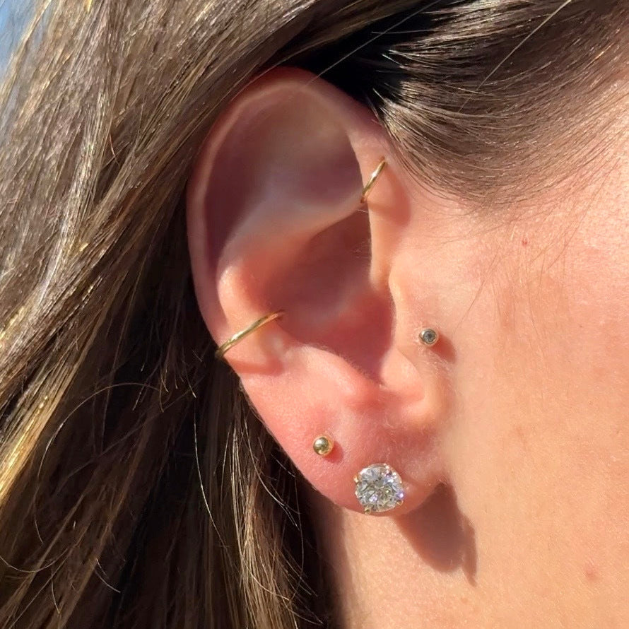 Mother's Day Studs - Final Sale (Sale of the Day) (Classic Diamond Stud Earrings) - Happy Jewelers Fine Jewelry Lifetime Warranty