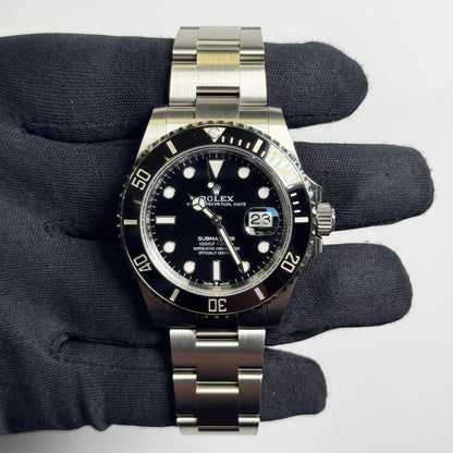 Rolex Submariner 41mm Black Dial Watch Ref# 126610LN - Happy Jewelers Fine Jewelry Lifetime Warranty