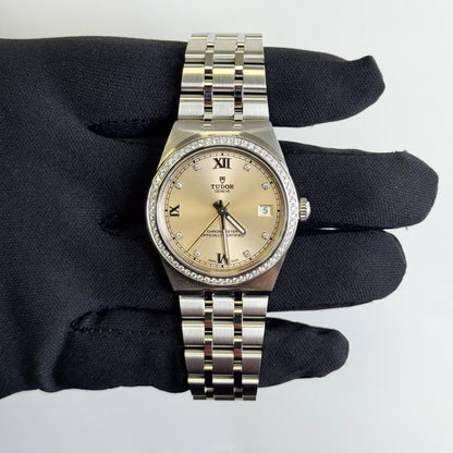 Tudor Royal 36mm Ivory Dial Watch Ref# 2836C1S0