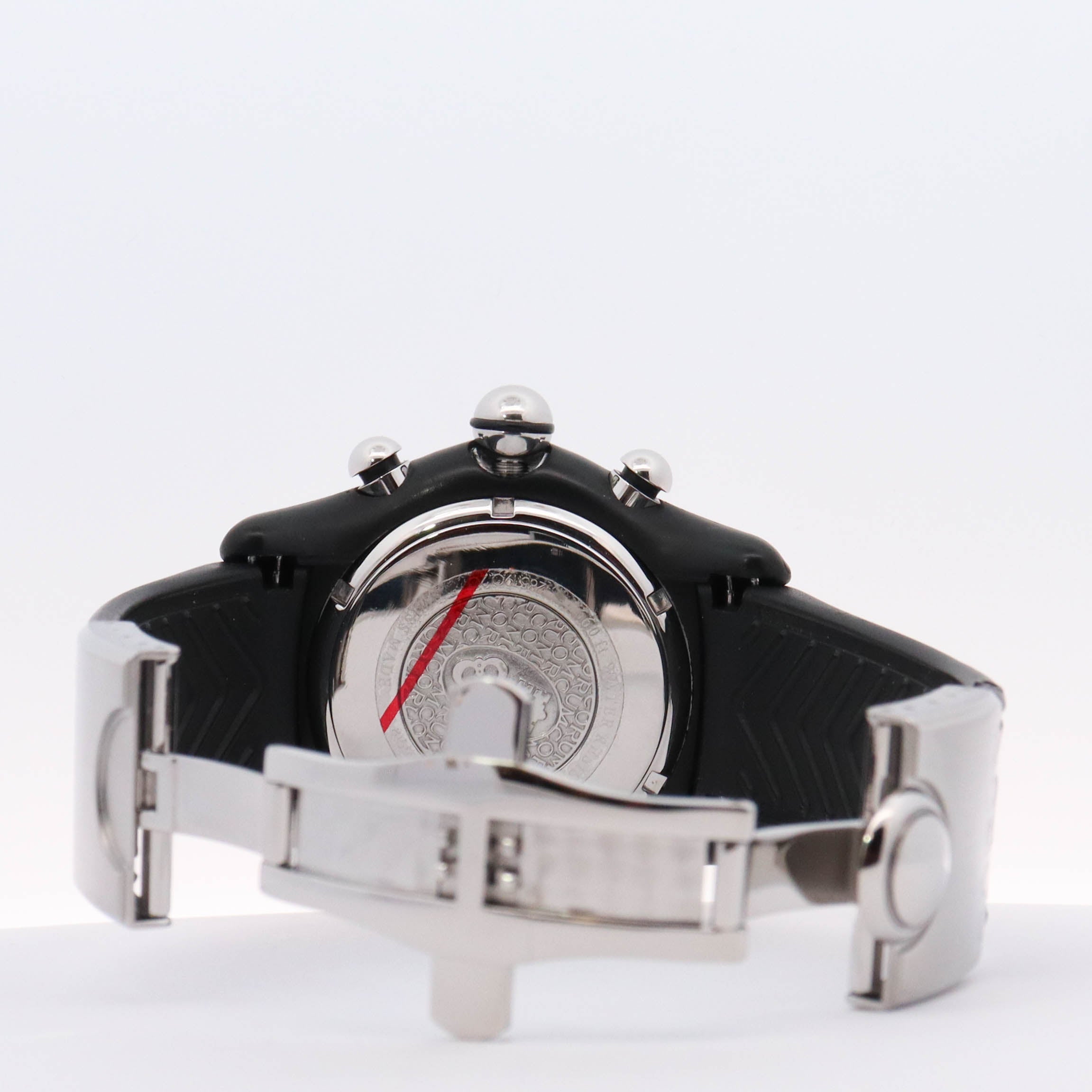 Corum Bubble Stainless Steel 45mm Chronograph Dial Watch Reference#: 285.190.20 - Happy Jewelers Fine Jewelry Lifetime Warranty