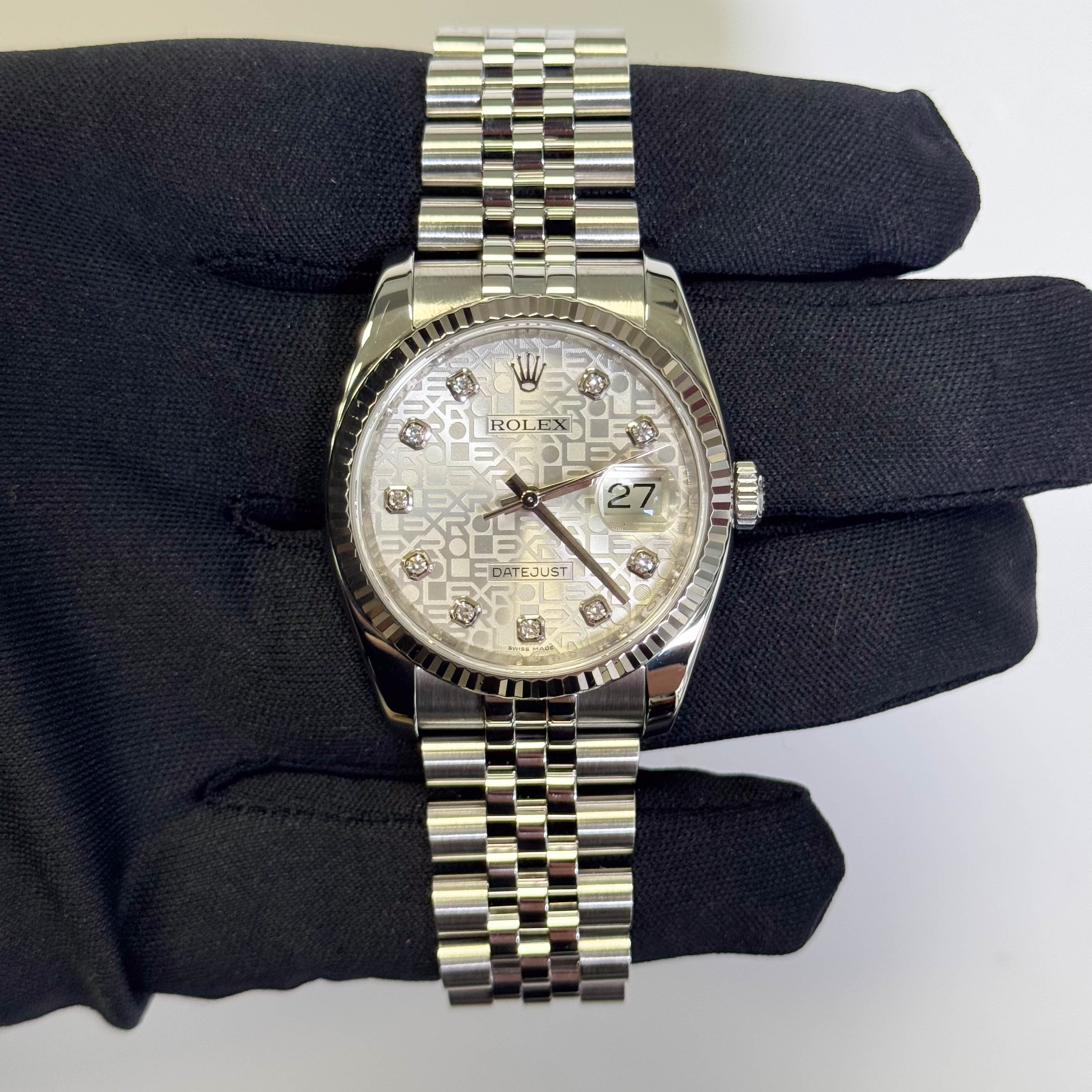 Rolex Datejust 36mm Silver Dial Watch Ref# 116234 - Happy Jewelers Fine Jewelry Lifetime Warranty