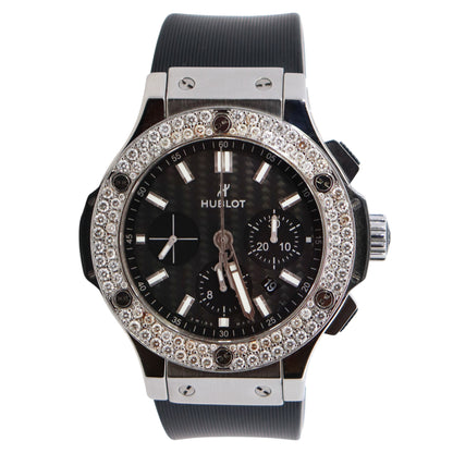 Hublot Big Bang 44mm Carbon Dial Watch Ref# 301.SM.1770.RX - Happy Jewelers Fine Jewelry Lifetime Warranty