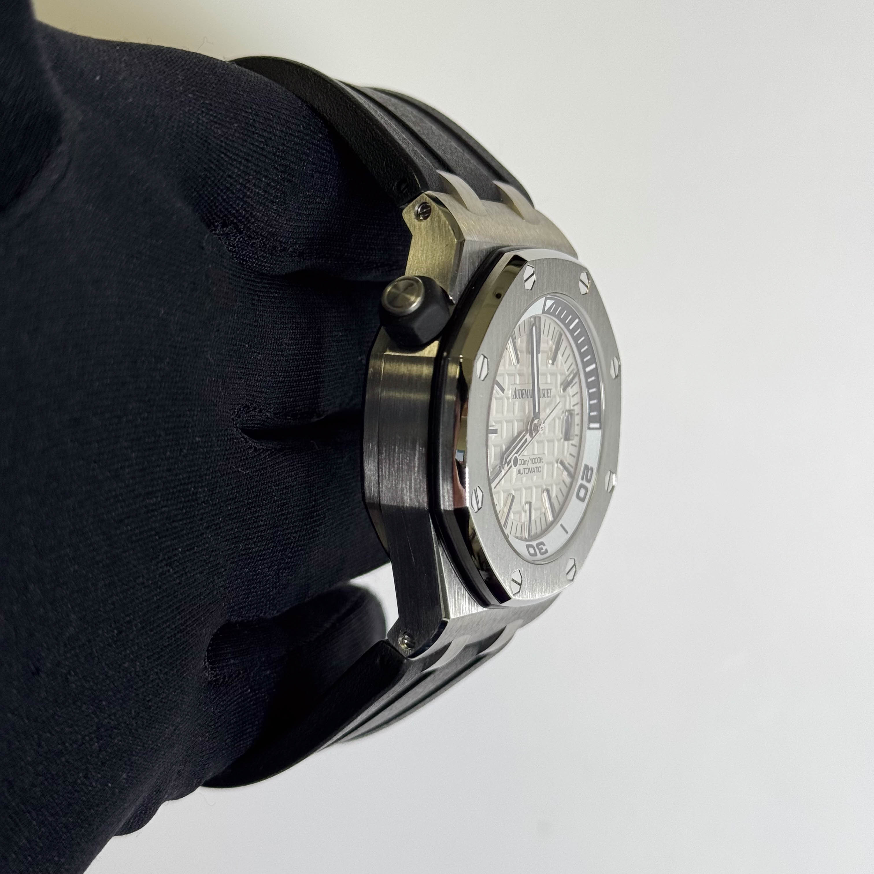 Audemars Piguet Royal Oak 42mm Black Dial Watch Ref# 15710ST.OO.A002CA.02