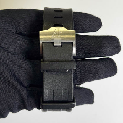 Audemars Piguet Royal Oak 42mm Black Dial Watch Ref# 15710ST.OO.A002CA.02