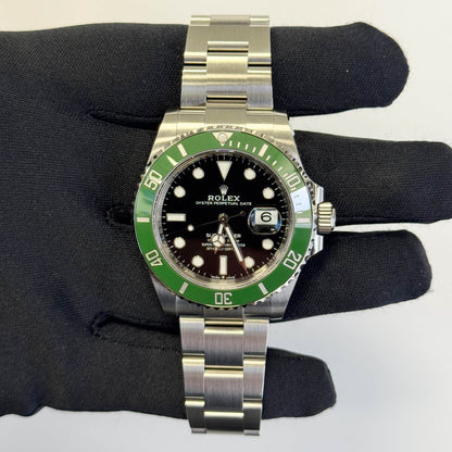 Rolex Submariner 41mm Black Dial Watch Ref# 126610LV - Happy Jewelers Fine Jewelry Lifetime Warranty