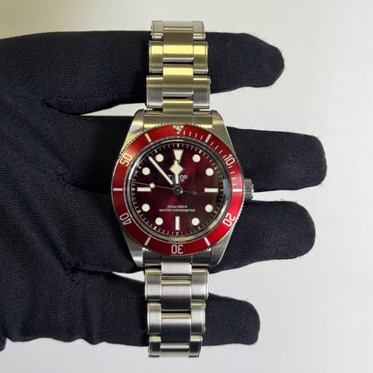 Tudor Black Bay 39mm Red Dial Watch Ref# 7939A1A0RU - Happy Jewelers Fine Jewelry Lifetime Warranty