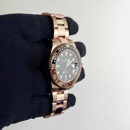 Rolex GMT-Master II Rootbeer 40mm Black Dial Watch Ref# 126715CHNR - Happy Jewelers Fine Jewelry Lifetime Warranty