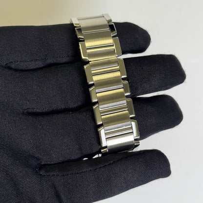 Cartier Tank 28mm White Dial Watch Ref# WA51002Q3