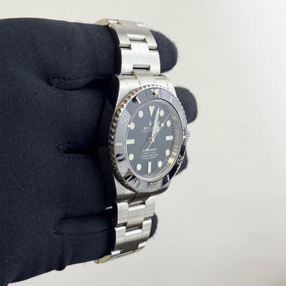 Rolex Submariner 41mm Black Dial Watch Ref# 124060 - Happy Jewelers Fine Jewelry Lifetime Warranty