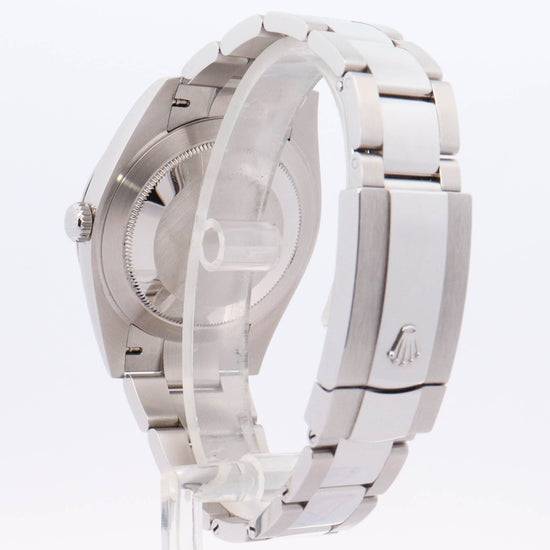 Rolex Datejust 41mm Stainless Steel Black Stick Dial Watch Reference#: 126334 - Happy Jewelers Fine Jewelry Lifetime Warranty