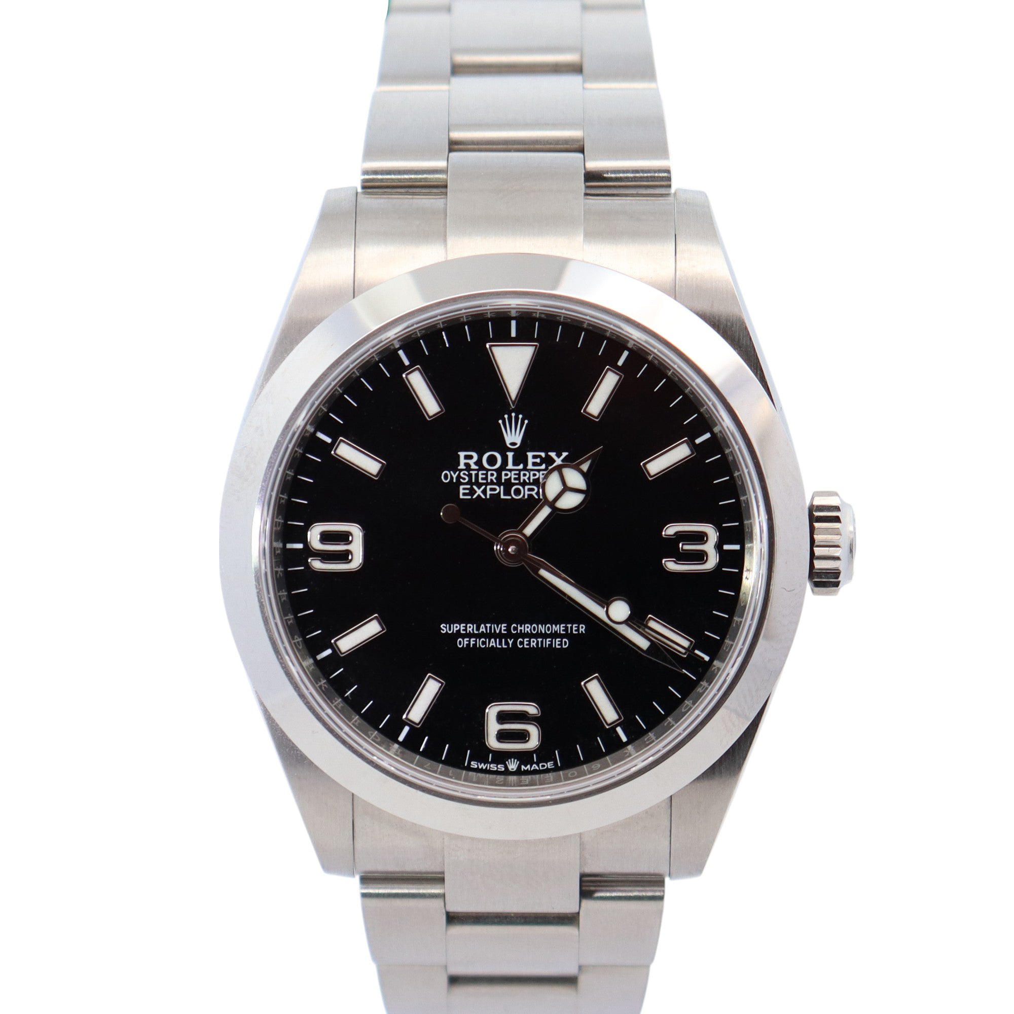 Rolex Explorer 40mm Black Dial Watch Ref# 224270 - Happy Jewelers Fine Jewelry Lifetime Warranty