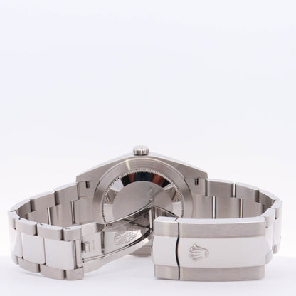 Rolex Datejust 41mm Stainless Steel Black Stick Dial Watch Reference#: 126334 - Happy Jewelers Fine Jewelry Lifetime Warranty