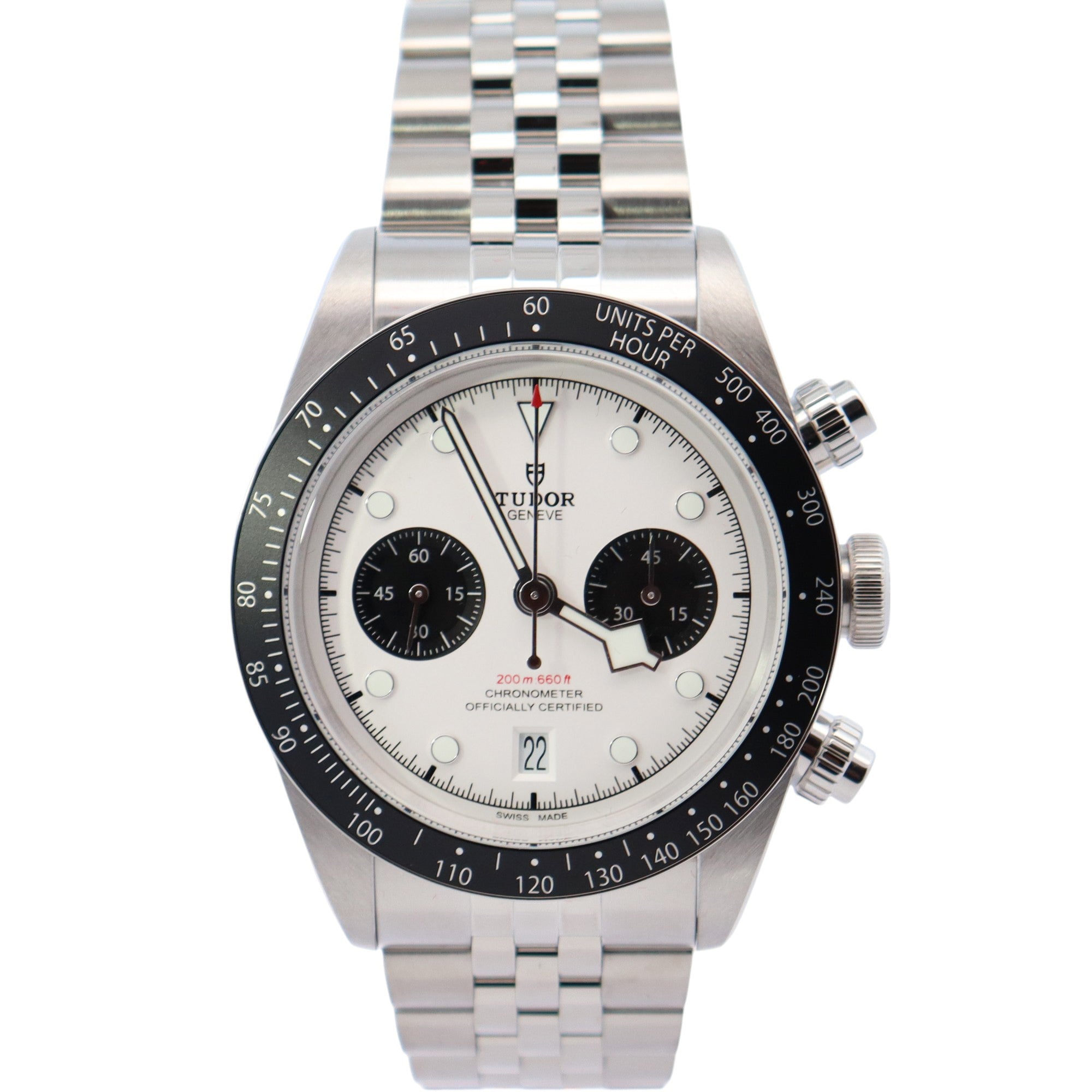 Tudor Black Bay 41mm White Dial Watch Ref# 79360N - Happy Jewelers Fine Jewelry Lifetime Warranty