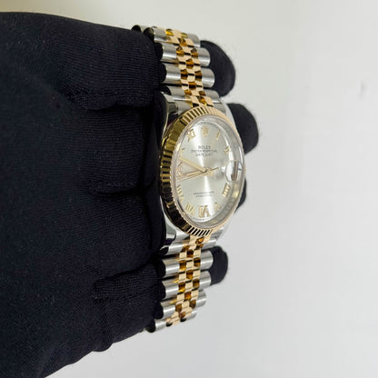 Rolex Datejust 36mm Silver Dial Watch Ref# 126233