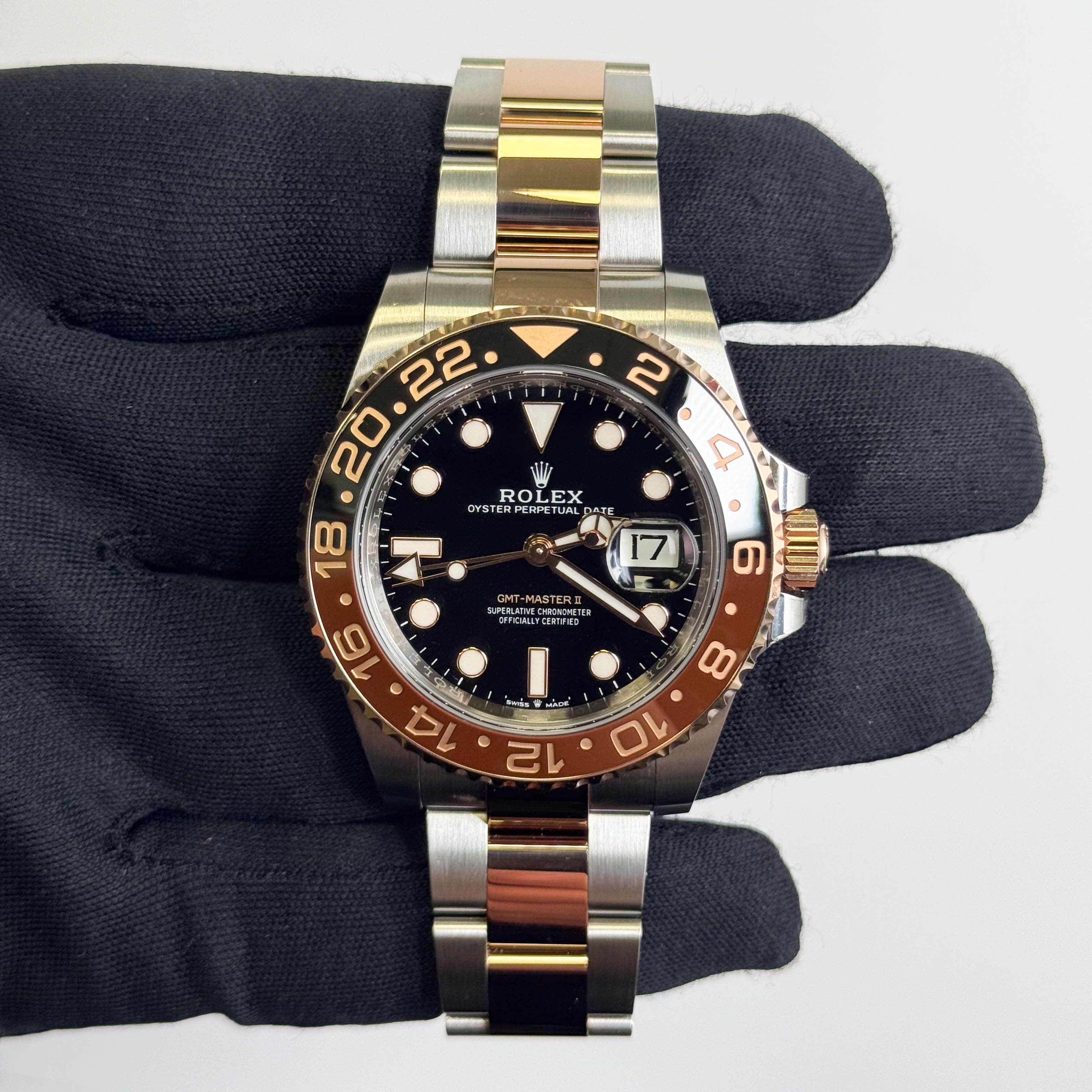 Rolex GMT-Master II 40mm Black Dial Watch Ref# 126711CHNR - Happy Jewelers Fine Jewelry Lifetime Warranty