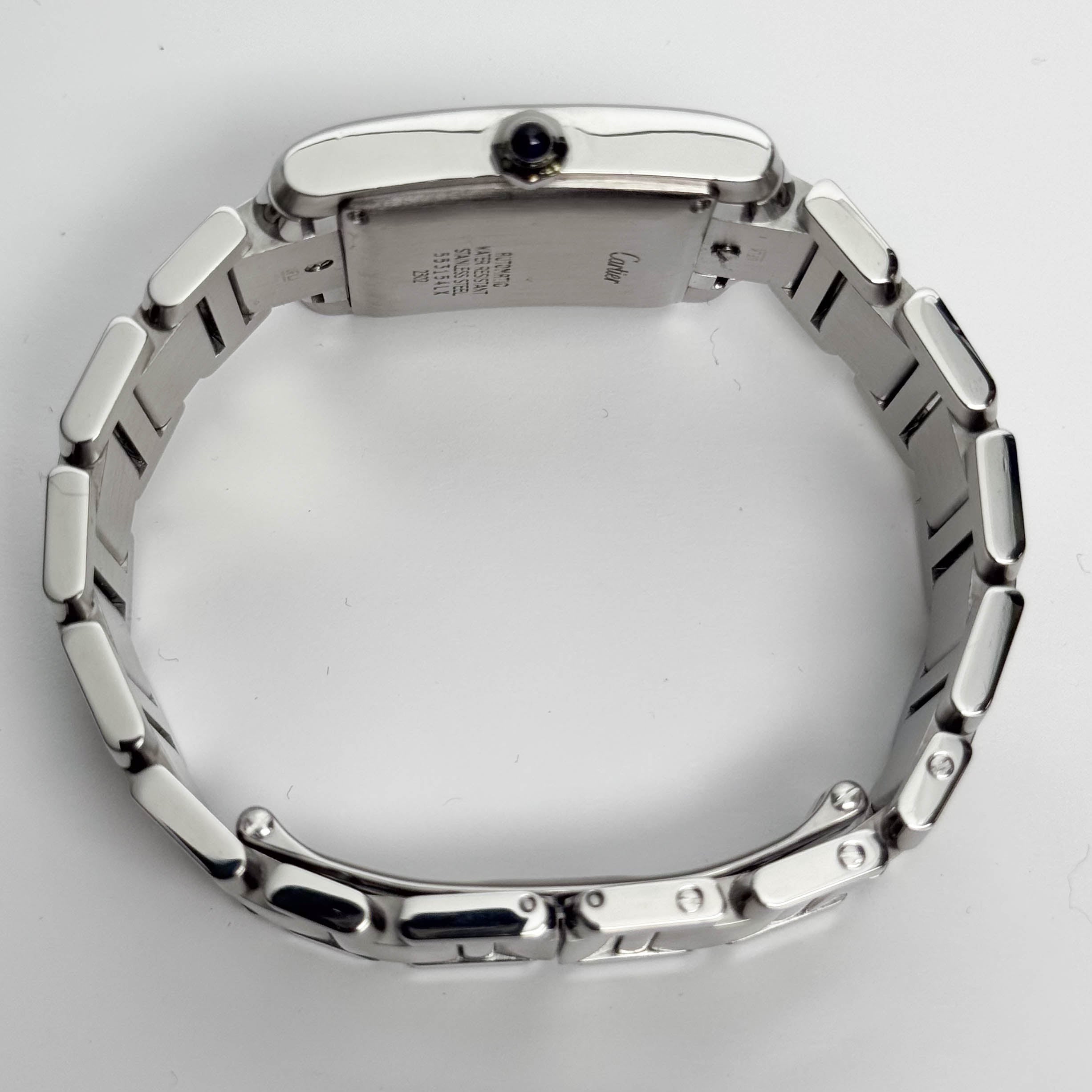 Cartier Tank Française 28mm White Dial Watch Ref# W51002Q3
