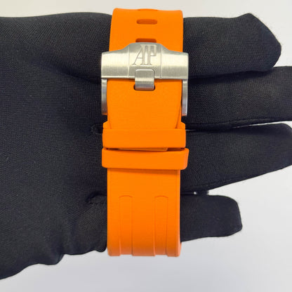 Audemars Piguet Royal Oak 42mm Black Dial Watch Ref# 26170ST.OO.D101CR.01 - Happy Jewelers Fine Jewelry Lifetime Warranty