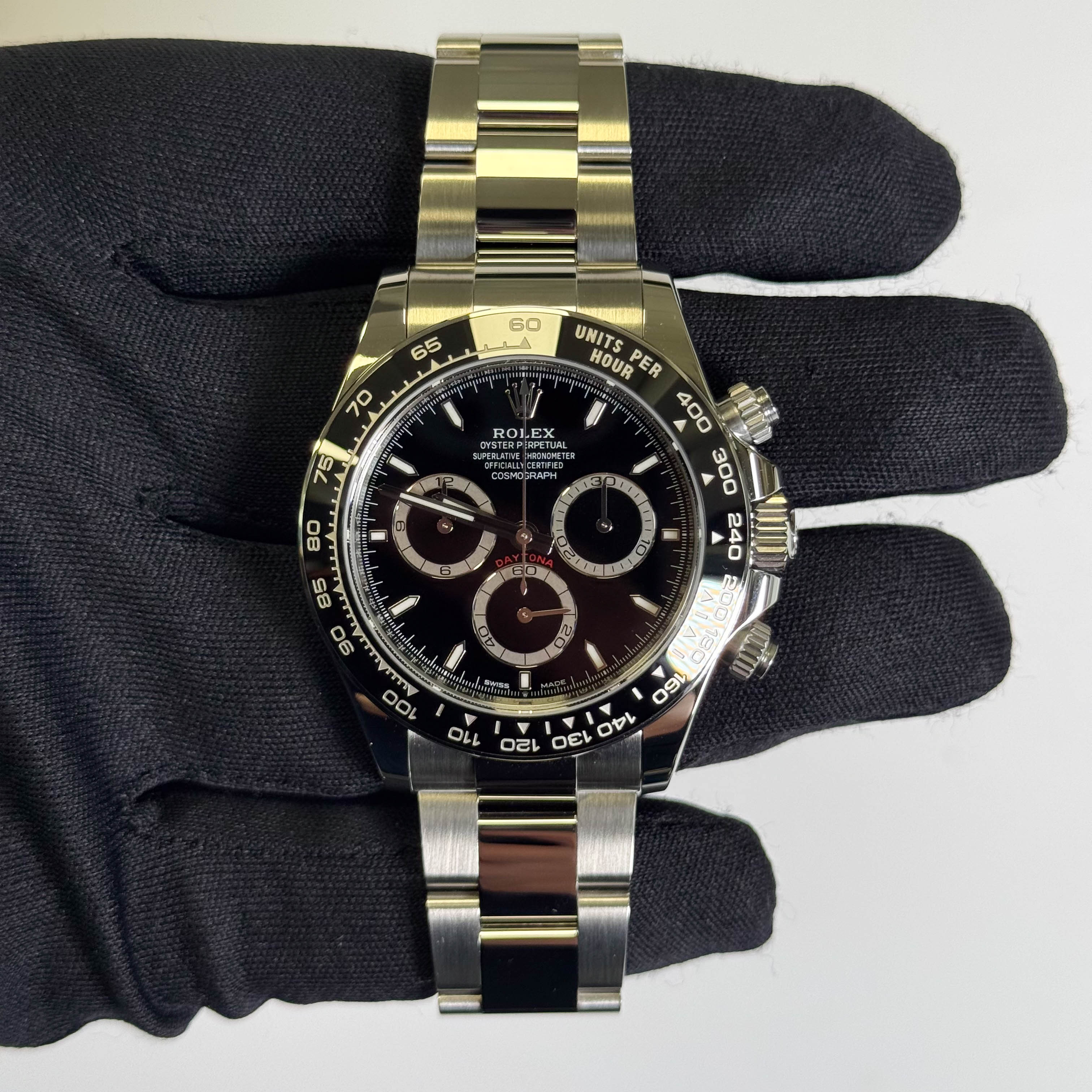 Rolex Daytona 40mm Black Dial Watch Ref# 126500LN