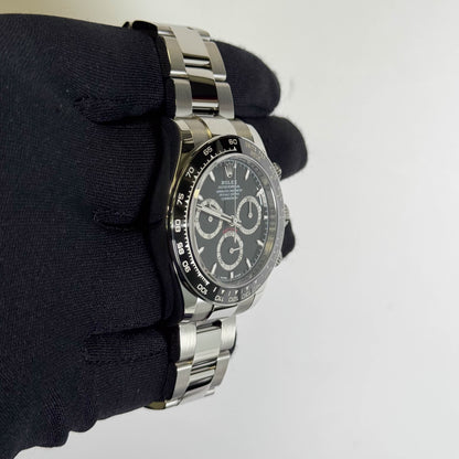 Rolex Daytona 40mm Black Dial Watch Ref# 126500LN