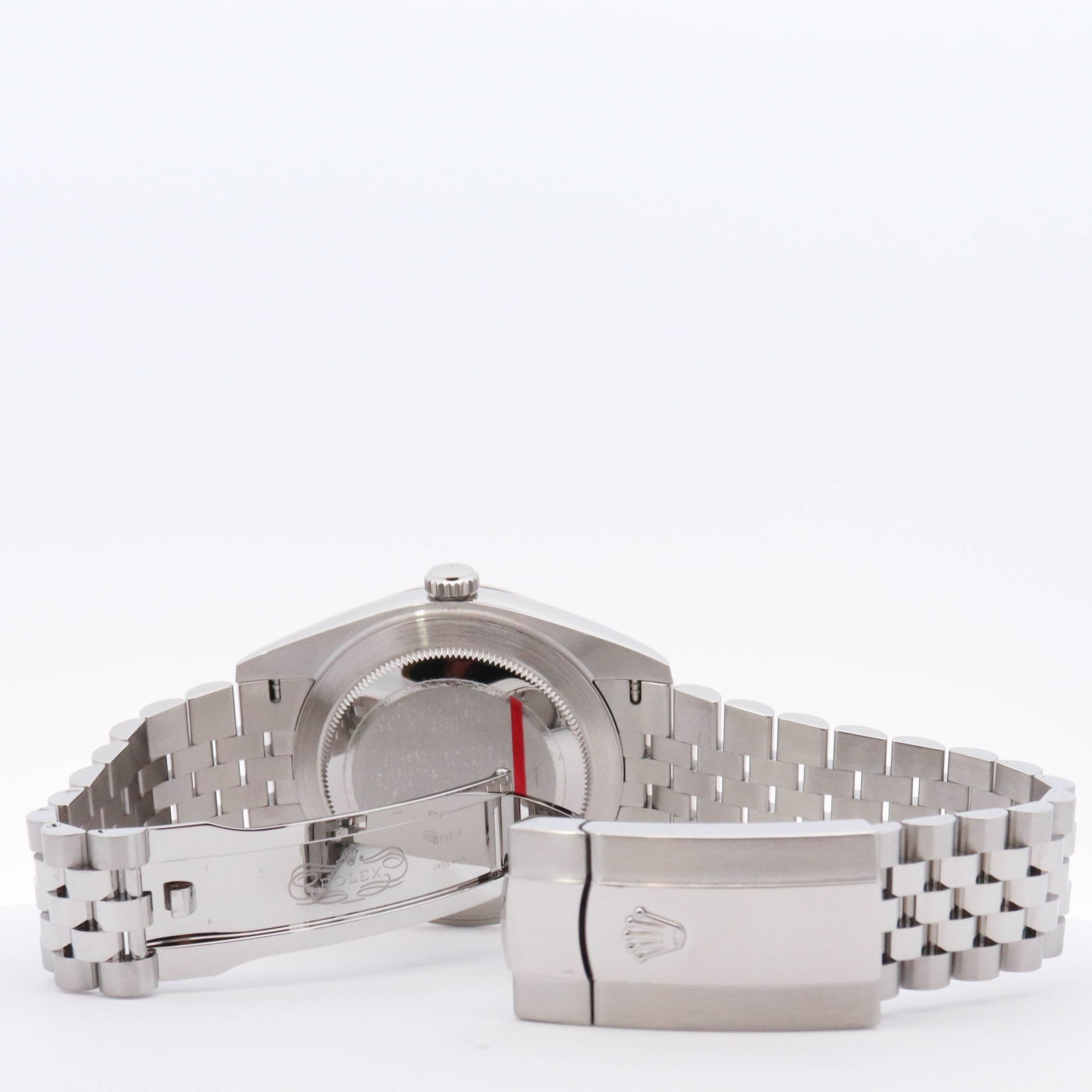 Rolex Datejust Stainless Steel 41mm Wimbledon Dial Watch Reference#: 126334 - Happy Jewelers Fine Jewelry Lifetime Warranty