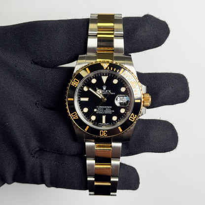 Rolex Submariner 40mm Black Dial Watch Ref# 116613LN - Happy Jewelers Fine Jewelry Lifetime Warranty