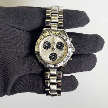 Breitling Colt 38mm Silver Dial Watch Ref# A53035
