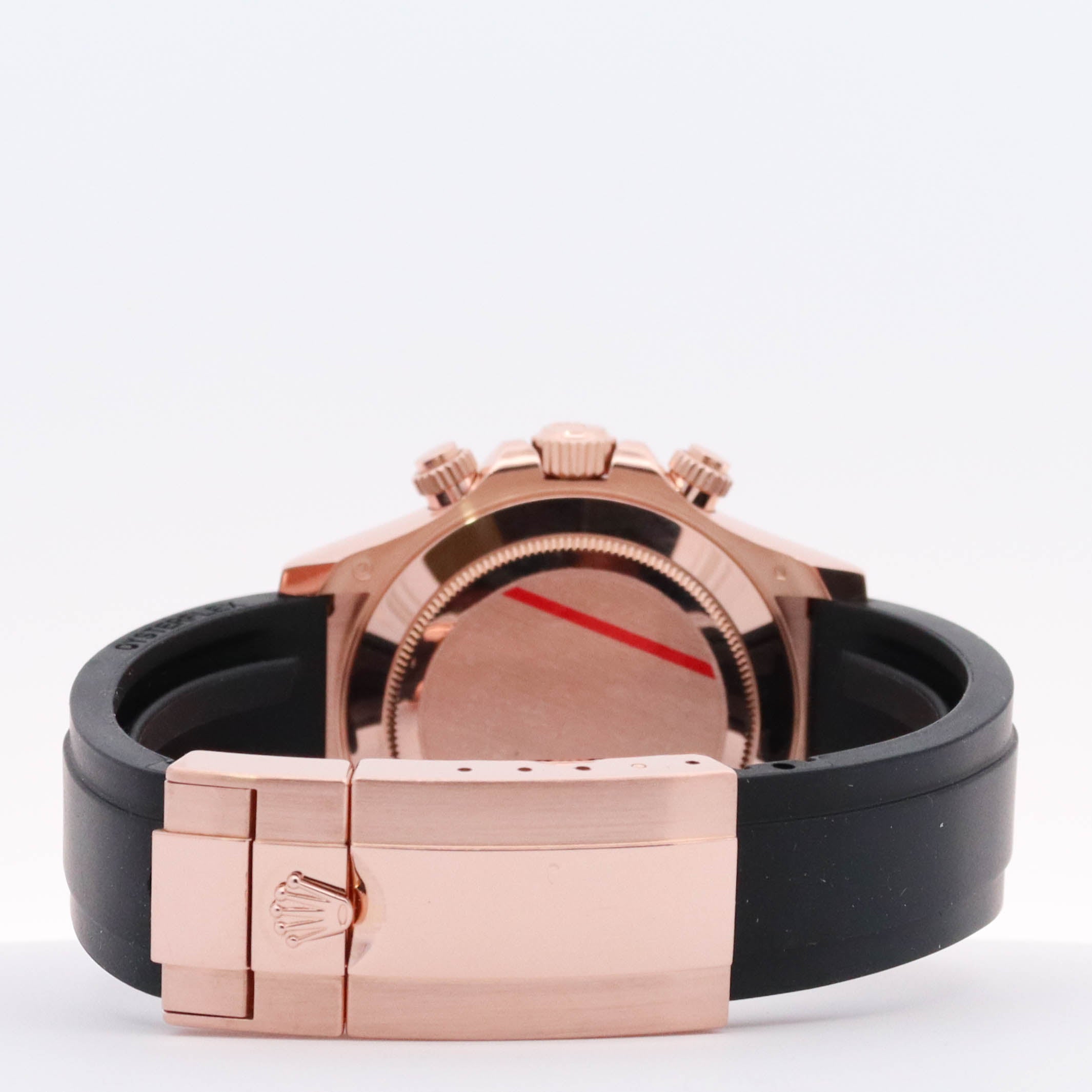 Rolex Daytona Rose Gold 40mm Black Chronograph Dial Watch Reference#: 116515LN - Happy Jewelers Fine Jewelry Lifetime Warranty