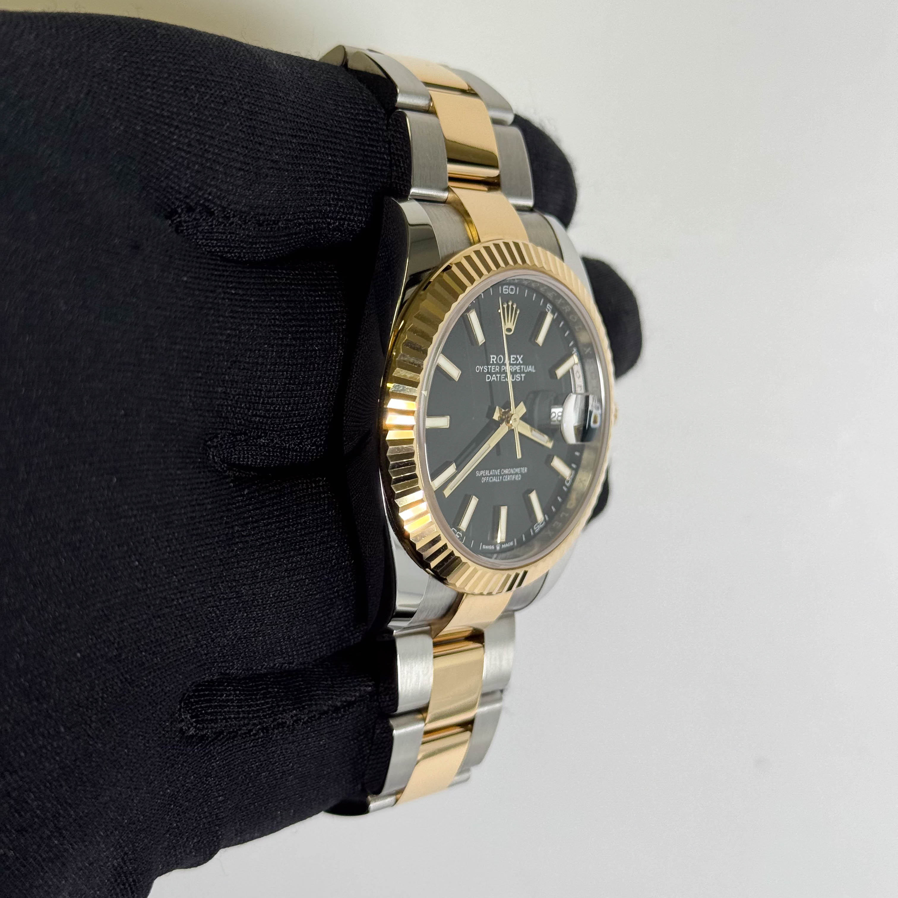 Rolex Datejust 41mm Black Dial Watch Ref# 126333