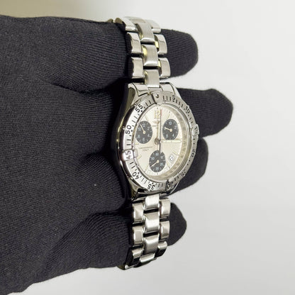 Breitling Colt 38mm Silver Dial Watch Ref# A53035