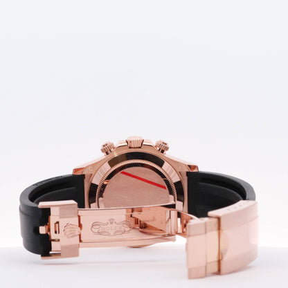 Rolex Daytona Rose Gold 40mm Black Chronograph Dial Watch Reference#: 116515LN - Happy Jewelers Fine Jewelry Lifetime Warranty