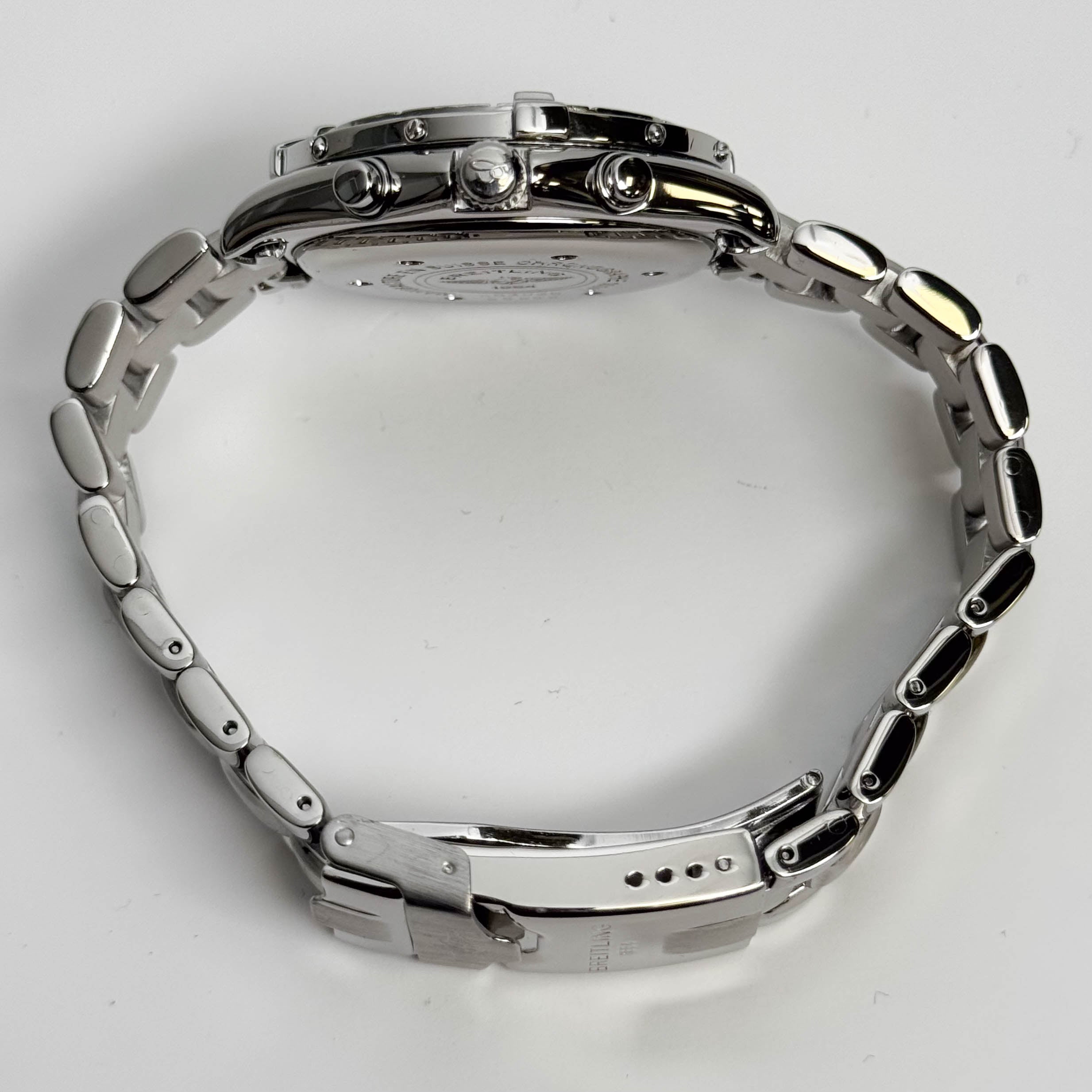 Breitling Colt 38mm Silver Dial Watch Ref# A53035