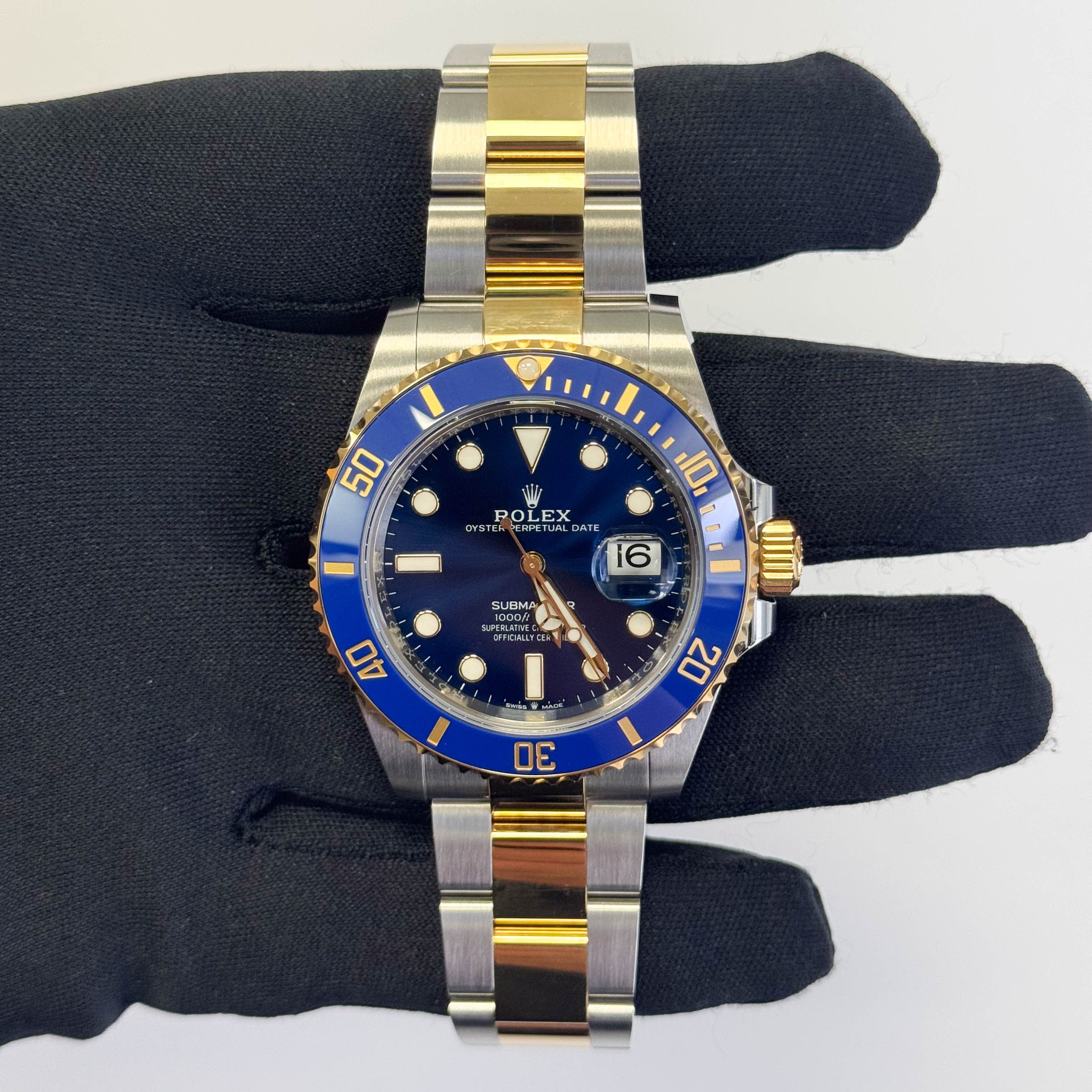 Rolex Submariner 41mm Blue Dial Watch Ref#  126613LB