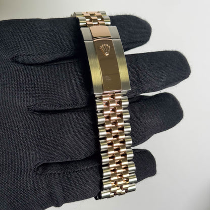 Rolex Datejust 36mm Palm Dial Watch Ref# 126231 - Happy Jewelers Fine Jewelry Lifetime Warranty