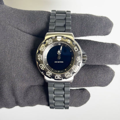 Tag Heuer Formula 1 40mm Black Dial Watch Ref# CAC111D