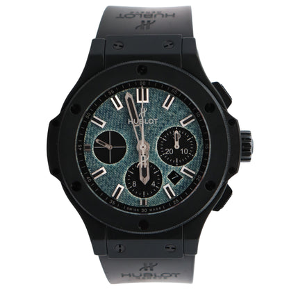 Hublot Big Bang 44mm Blue Jeans Dial Watch Ref# 301.CI.2770.NR.JEANS - Happy Jewelers Fine Jewelry Lifetime Warranty