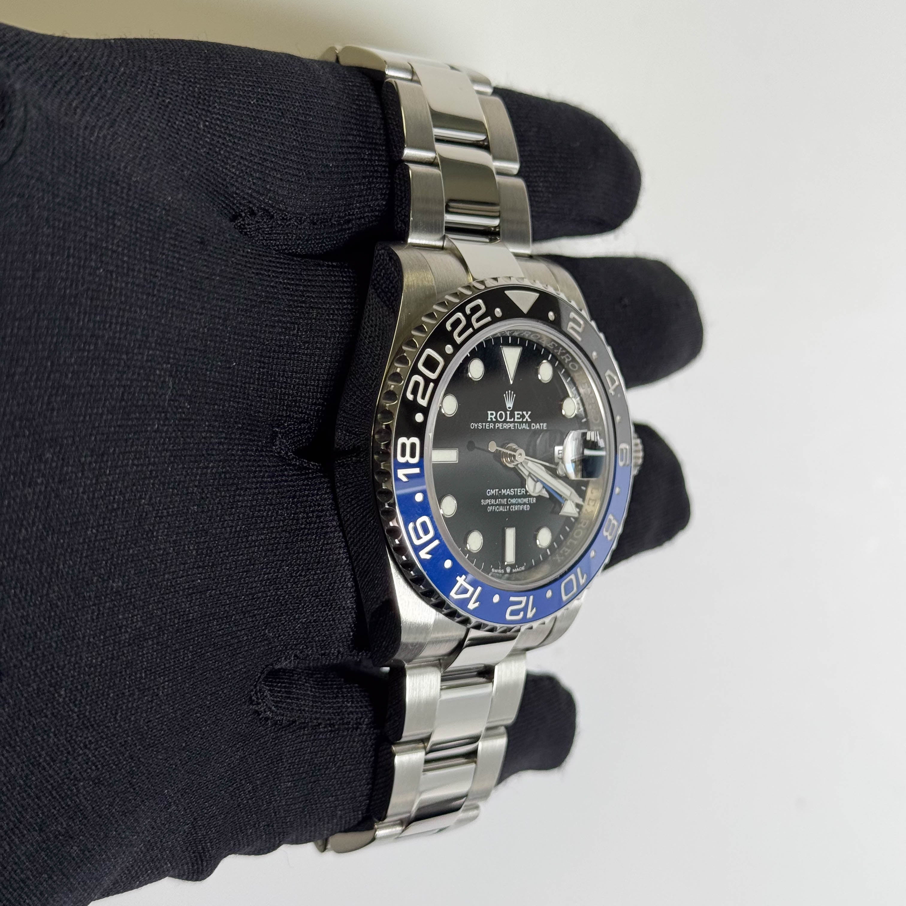 Rolex GMT-Master II 40mm Black Dial Watch Ref# 126710BLNR – Happy