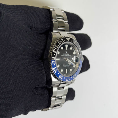 Rolex GMT-Master II 40mm Black Dial Watch Ref# 126710BLNR