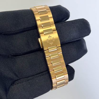 Patek Philippe Nautilus 35mm Silver Dial Watch Ref# 7118/1R-001