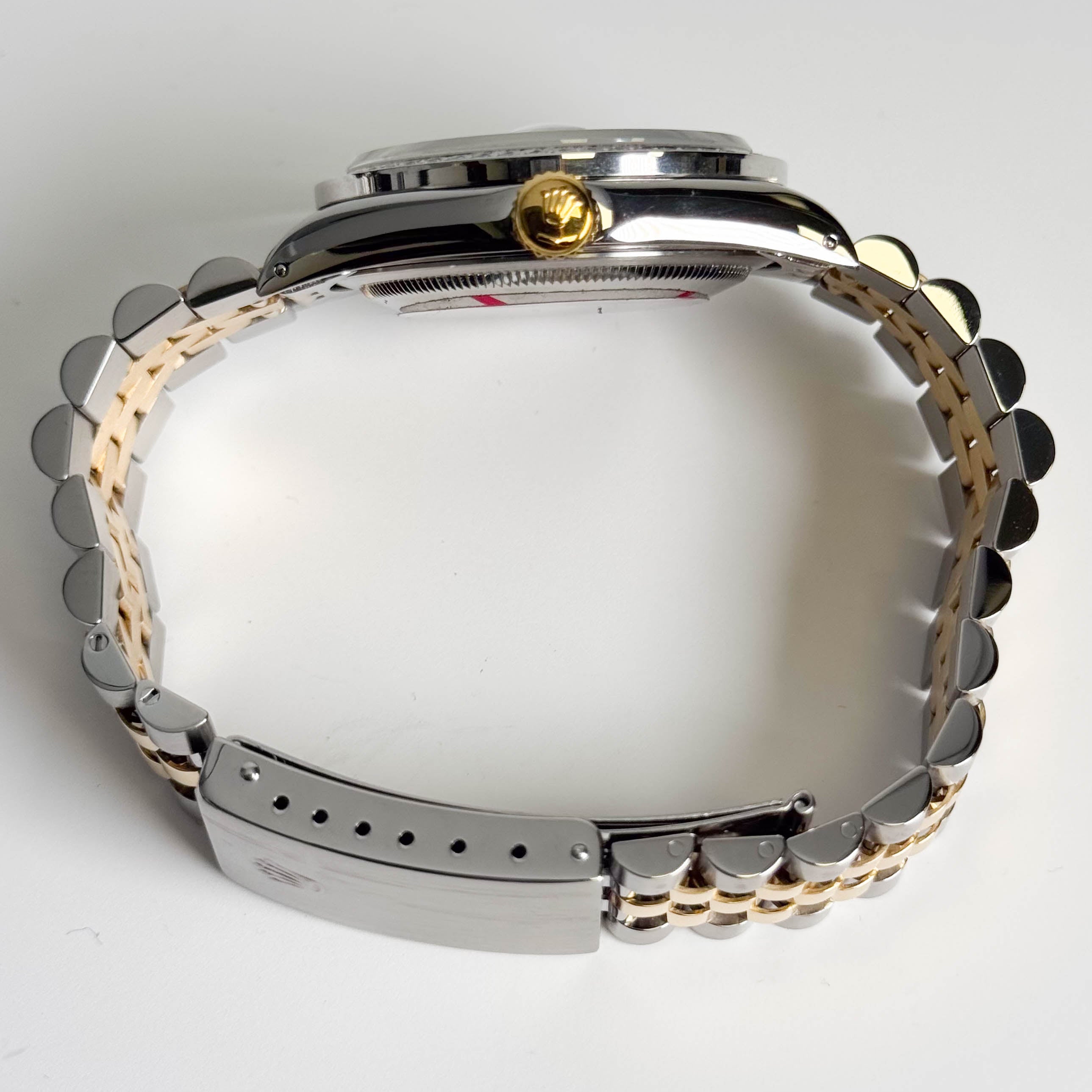 Rolex Datejust 36mm MOP Dial Watch Ref# 16233 - Happy Jewelers Fine Jewelry Lifetime Warranty